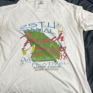 1998 peach festival shirt